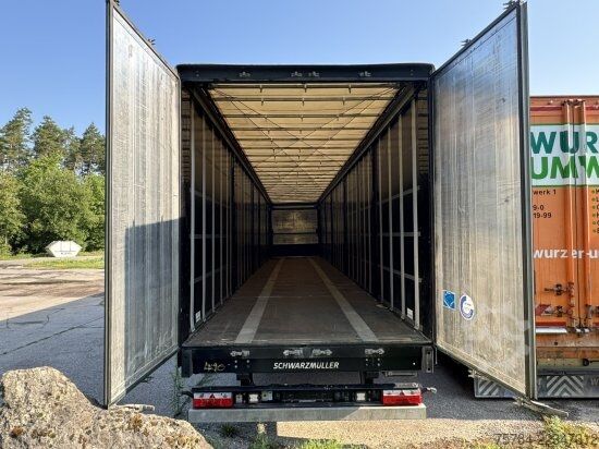 Open semitrailer with tarp SCHWARZMüLLER S1 J-SERIE LäNGE 15.300MM, MIETKAUF MGL.
