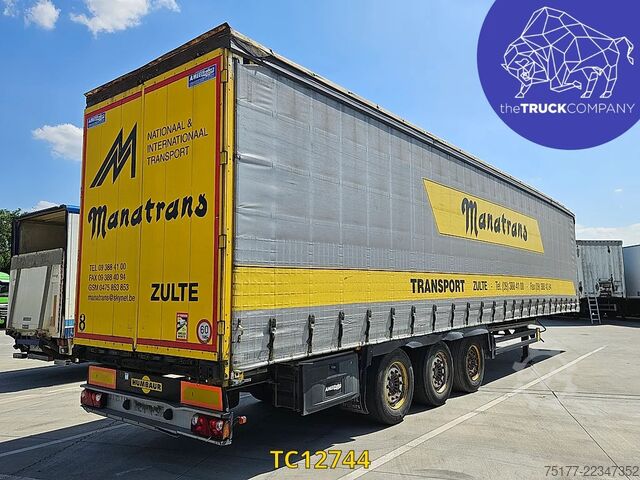 Sliding tarpaulins Humbaur 