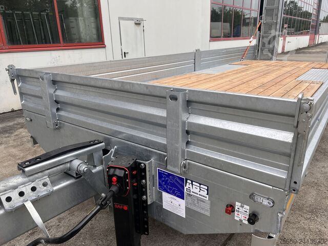 Tieflader Anhänger Möslein TTT 11- 7,28  Neuer Tandemtieflader, 7,28 m Ladefläche