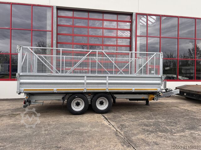 Kippanhänger Möslein TTD 11 Breite Reifen  5,70 lang  Kipper Tieflader, Breite Reifen, 5,70 m lang-- Neufahrzeug --