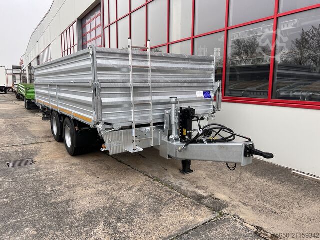 Kippanhänger Möslein TTD 19 AB  19 t Tandem 3 Seiten Kipper TiefladerAufsatzbordwänden-- Neufahrzeug --