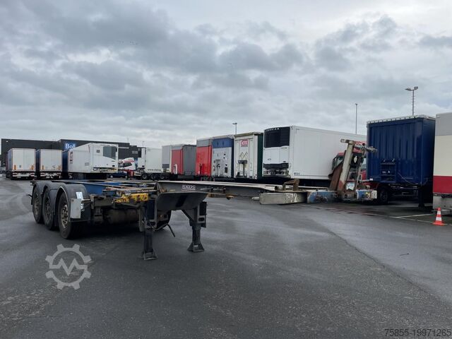 Container transport Renders RPS 12.27 20/30/40/45 FT Chassis / BPW Axles / ...