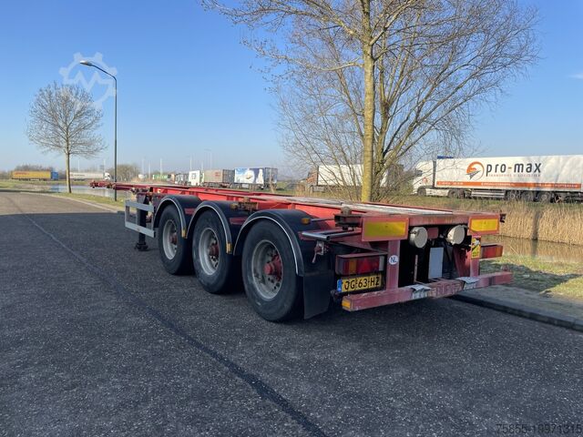 Container transport Burg BPO 12-27 CCXGX-00 20/30 FT Chassis / ADR / BPW...