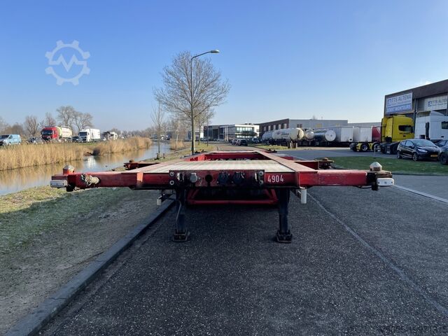 Container transport Burg BPO 12-27 CCXGX-00 20/30 FT Chassis / ADR / BPW...