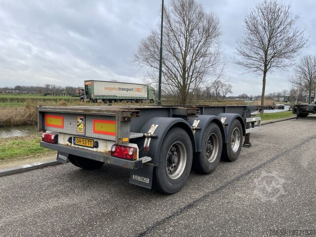 Container transport Renders ROC 12.27 CC 20-30 FT Chassis / BPW Axles / Dis...