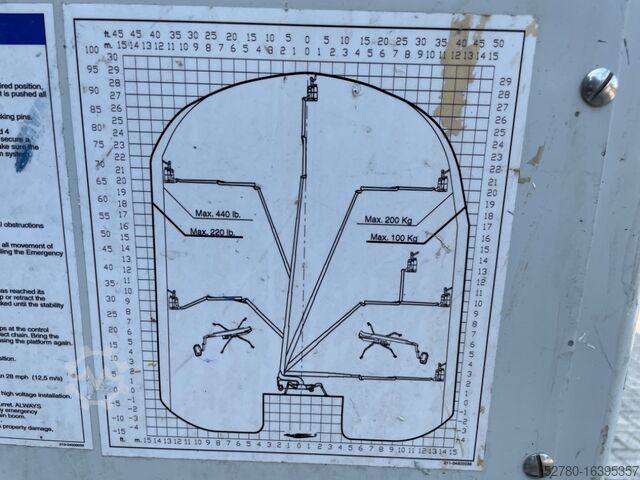 Teleskopbühne Falcon Spider FS 290