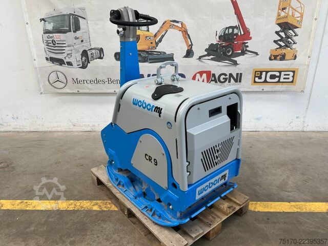 Compactor Weber CR 9 Hatz-Diesel Rüttelplatte 736kg / DEMO