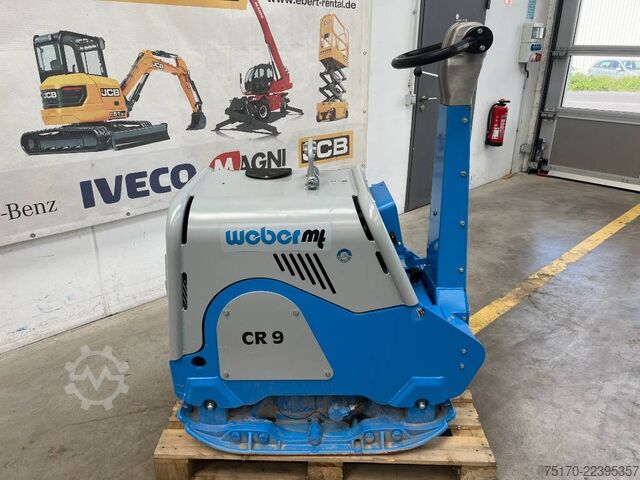 Compactor Weber CR 9 Hatz-Diesel Rüttelplatte 736kg / DEMO