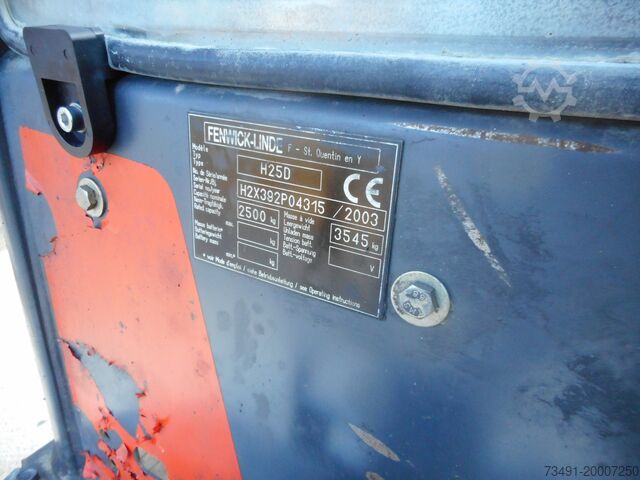 4-Rad-Gabelstapler Linde H25D