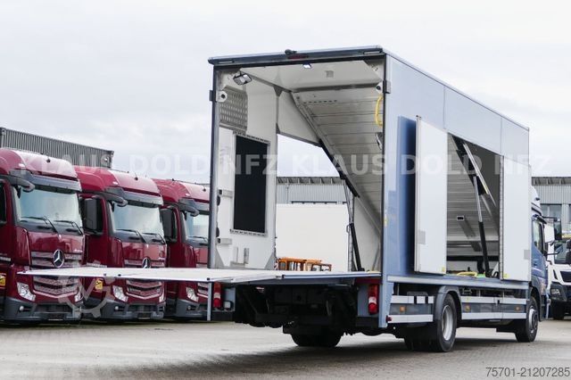 Autotransporter LKW MERCEDES-BENZ Atego 1530 geschloss. Autotransp. Standklima Eu6