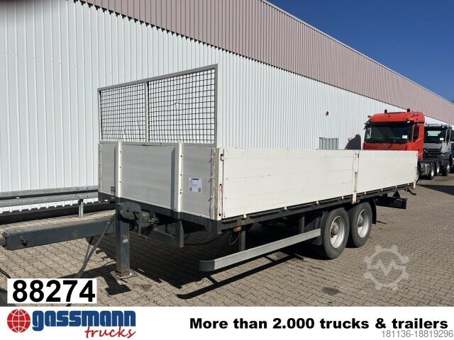 Open trailer with tarp TP9500