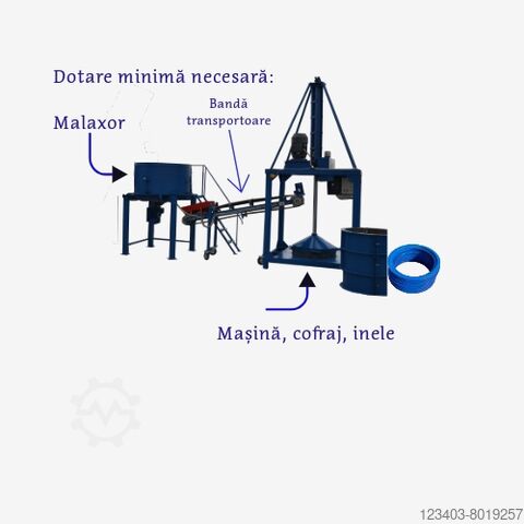 CONCRETE PIPE MAKING MACHINE Arghir Prodex S.R.L UTB 1000