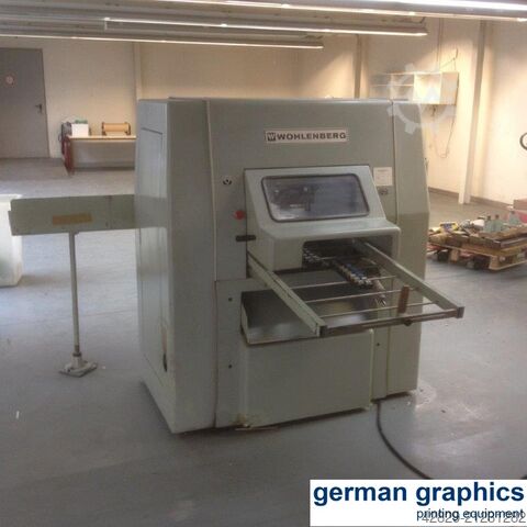 Dreimesserschneider mit Handzuführung Wohlenberg 38 FC