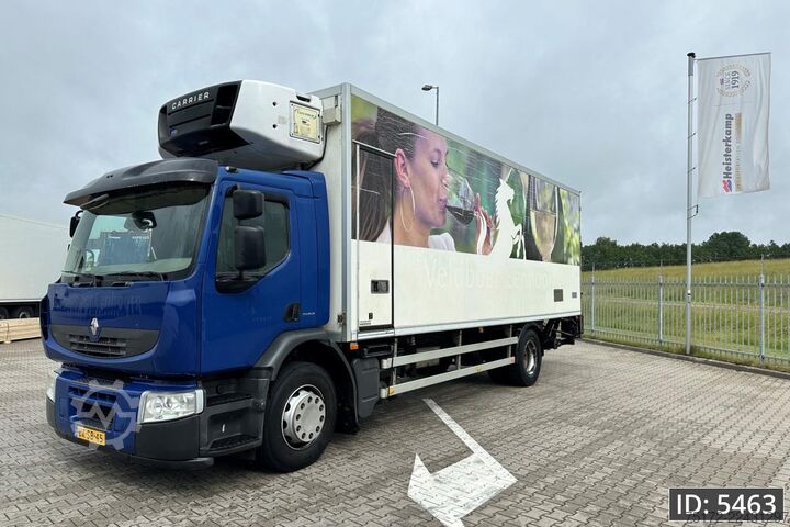 Refrigerated/frozen transport Renault Premium 270 Day Cab, Euro 5, Carrier / side doo...