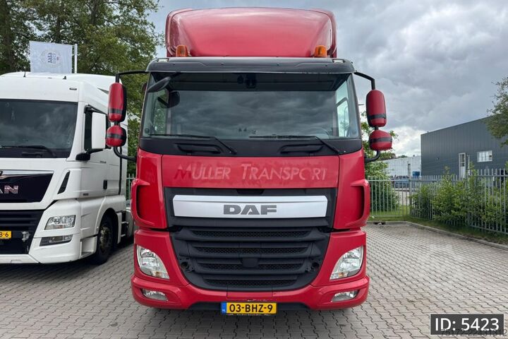 Sliding tarpaulin DAF CF 330 Day Cab, Euro 6, 6x2 / Broken engine! / ...