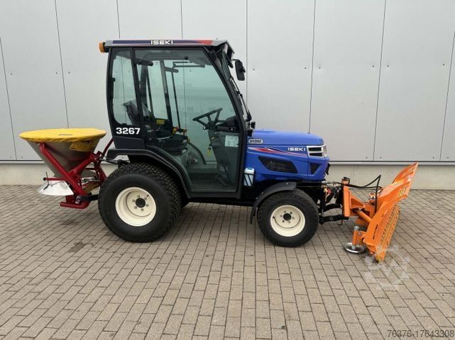 Traktor ISEKI TM 3267 Allrad, Kabine, Schneeschild+Rundstreuer