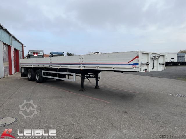 Working platform semitrailer  Zikun*für Eisen*Plattform*Lenkachse*BPWEcoPlus