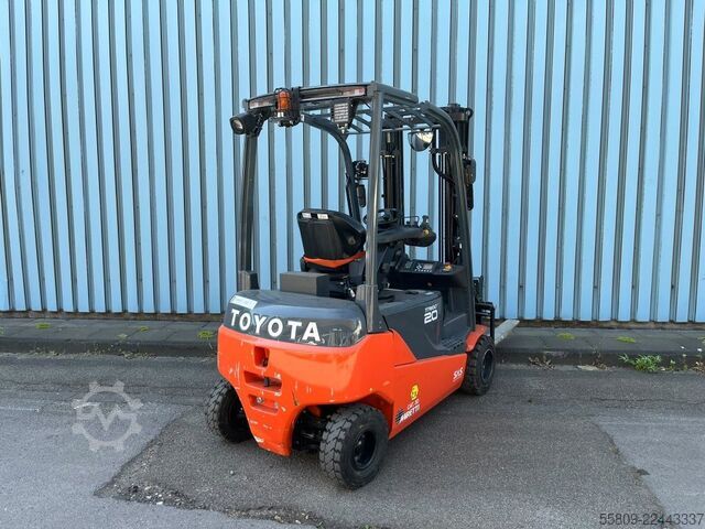 Electric 4-wheel forklift Toyota 8FBM20T