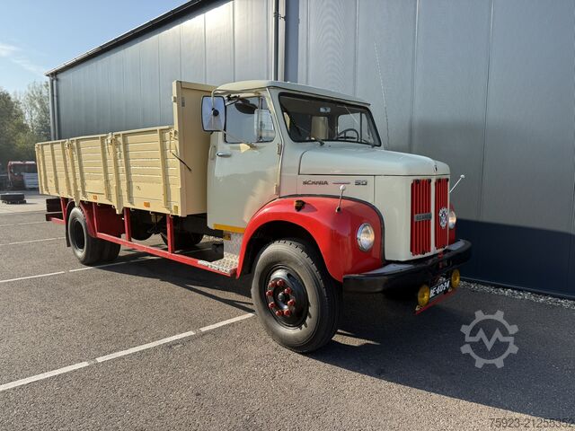 Ladepritsche Scania 50 L5046 – 4x2 classic oldtimer open box truck