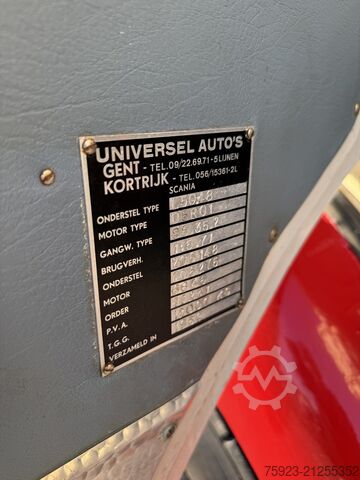 Ladepritsche Scania 50 L5046 – 4x2 classic oldtimer open box truck