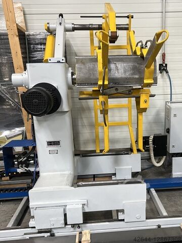 Motorized decoiler with coil turner HS-Maschinen RCA 181