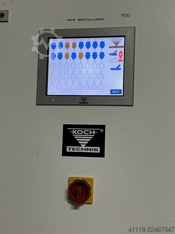 Drying system for granulate  