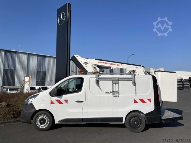 Working platform truck RENAULT Trafic dCi 120 L1H1 / TIME France ETL 21 8m