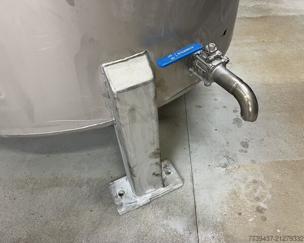 Mischtank 3000L Edelstahl YIT Industrial and Network Services Ltd Mixer tank