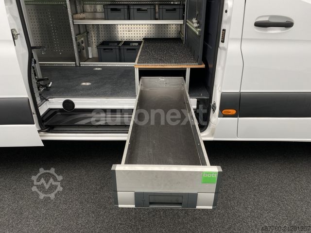 High top van MERCEDES-BENZ Sprinter 514 MAXI *WERKSTATT* 230V+AHK+KAMERA 75