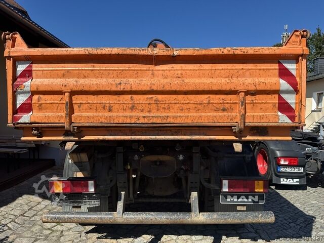 Three-way tipper van man ME 18.250,4x4, 3-S-Ki.,Atlas-Kran 105.2, AHK
