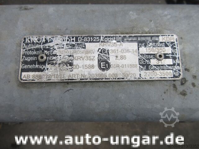 Anhänger für Absetzcontainer Gotha TL 35.27 Tieflader Containeranhänger 3.5