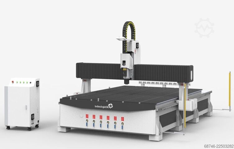 CNC 2130 INDUSTRY 2.0 ATC 9KW 2100x3000 Technologie CNC CNC 2130 INDUSTRY 2.0 ATC 9KW 2100x3000m
