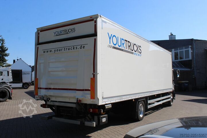 Box truck Iveco Eurocargo  120-210 E6 Koffer 8,6m Klima LBW1500Kg