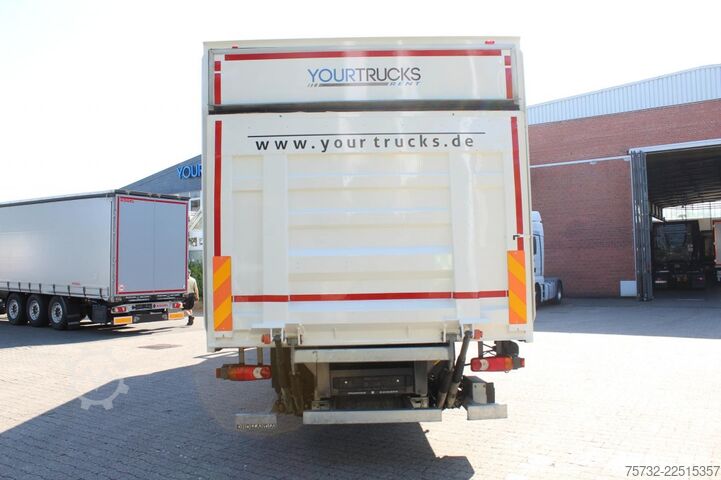 Box truck Iveco Eurocargo  120-210 E6 Koffer 8,6m Klima LBW1500Kg
