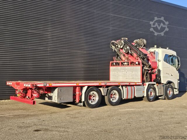 Crane truck Volvo FH 16 750 8x4 / HMF 95 tm / JIB / WINCH / WORK ...