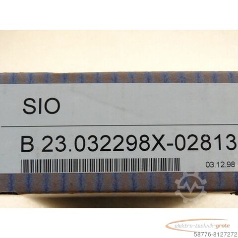Heller uniPro component Heller uniPro SIO B 23.032298X-02813 CNC Karte -  - in versiegelter OVP