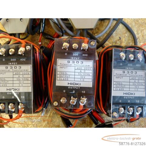 Component Hioki 8811 Wellenform-Speicherschreiber mit Zubehör