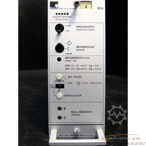 Component Hottinger Baldwin M50 Messverstärker