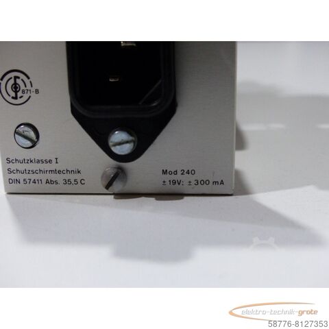 Component Hottinger Baldwin MOD 240 Power Supply