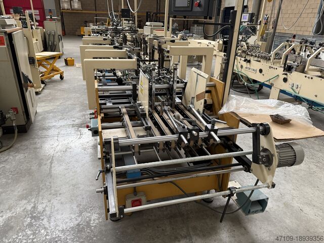Folding carton gluing machine ANTER 800