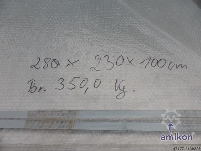 Cutting table for transverse, longitudinal cutting Parker 280X230X100cm