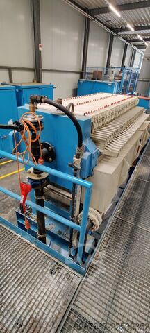 Chamber filter-press Kammerfilterpresse 630 KFP630