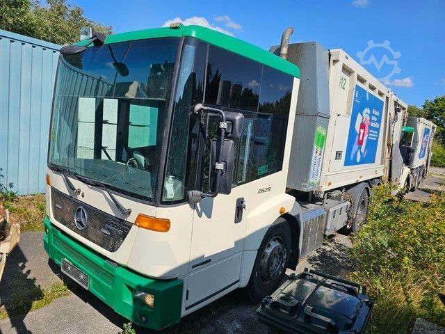 Garbage truck MERCEDES-BENZ 2629 Econic, 2 Kammern, PUREFI Euro 6 EQ Upgrade