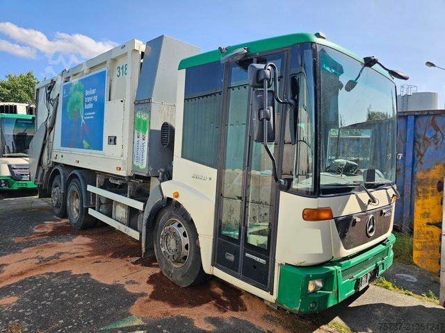 Garbage truck MERCEDES-BENZ 2629 2 Kammern