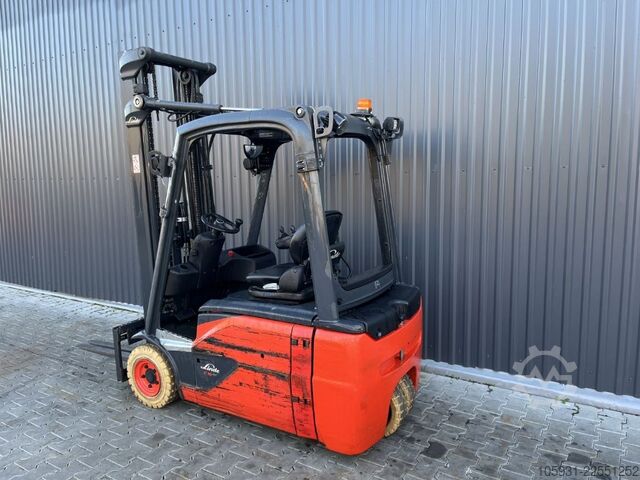 Electric 3-wheel forklift Linde E16L-02