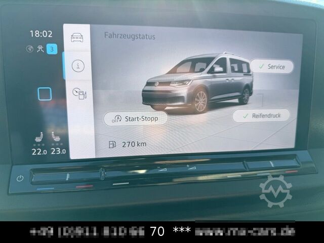 Panel van VW Caddy Maxi Aut. Klima Navi Kamera 2 Schiebetüren