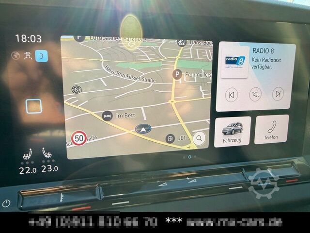Panel van VW Caddy Maxi Aut. Klima Navi Kamera 2 Schiebetüren