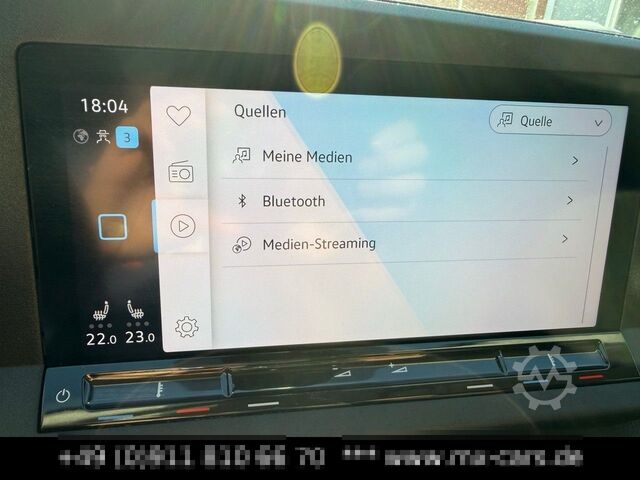 Panel van VW Caddy Maxi Aut. Klima Navi Kamera 2 Schiebetüren