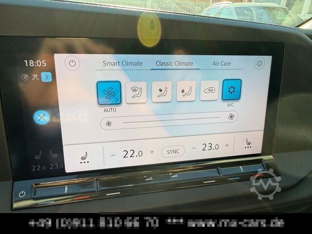 Panel van VW Caddy Maxi Aut. Klima Navi Kamera 2 Schiebetüren