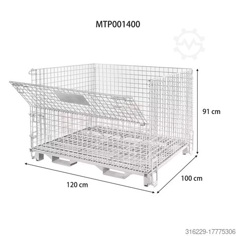 Gitterbox-Mesh-Container. Mega-M 